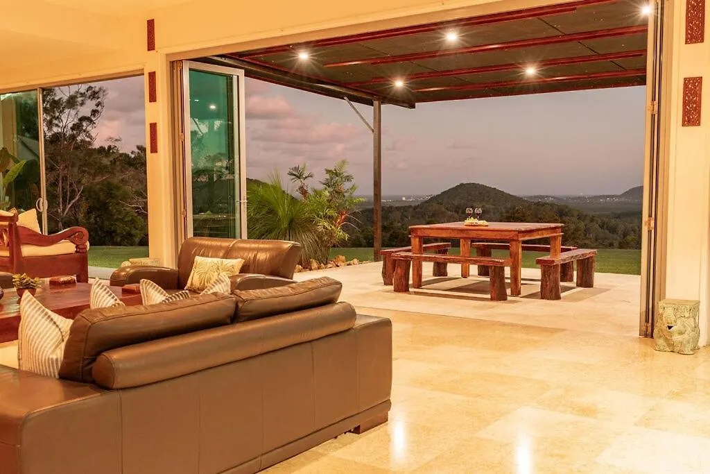 Ferienhaus Ocean Views Close To Coolum Pet Friendly Firepit Mountain Views Yandina Creek
