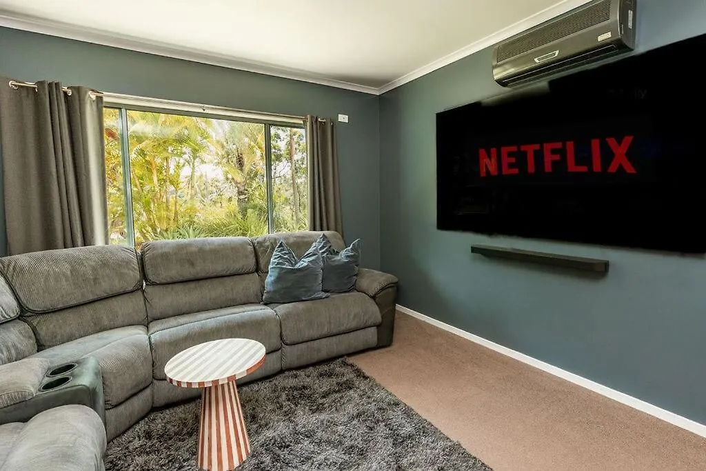 Ferienhaus Ocean Views Close To Coolum Pet Friendly Firepit Mountain Views Yandina Creek Australien