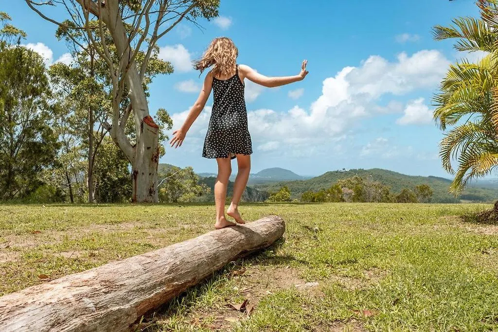Ocean Views Close To Coolum Pet Friendly Firepit Mountain Views Yandina Creek Ferienhaus
