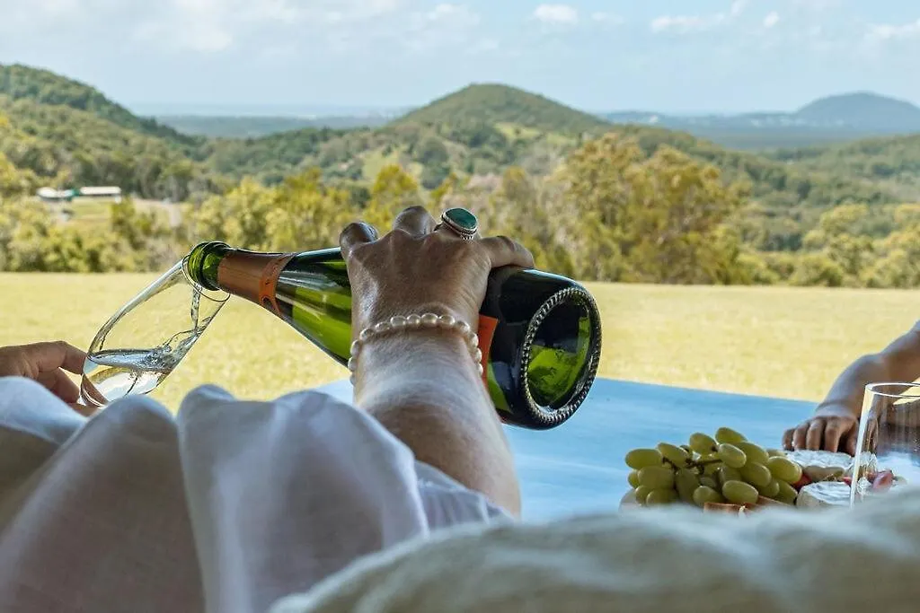 Ferienhaus Ocean Views Close To Coolum Pet Friendly Firepit Mountain Views Yandina Creek Australien